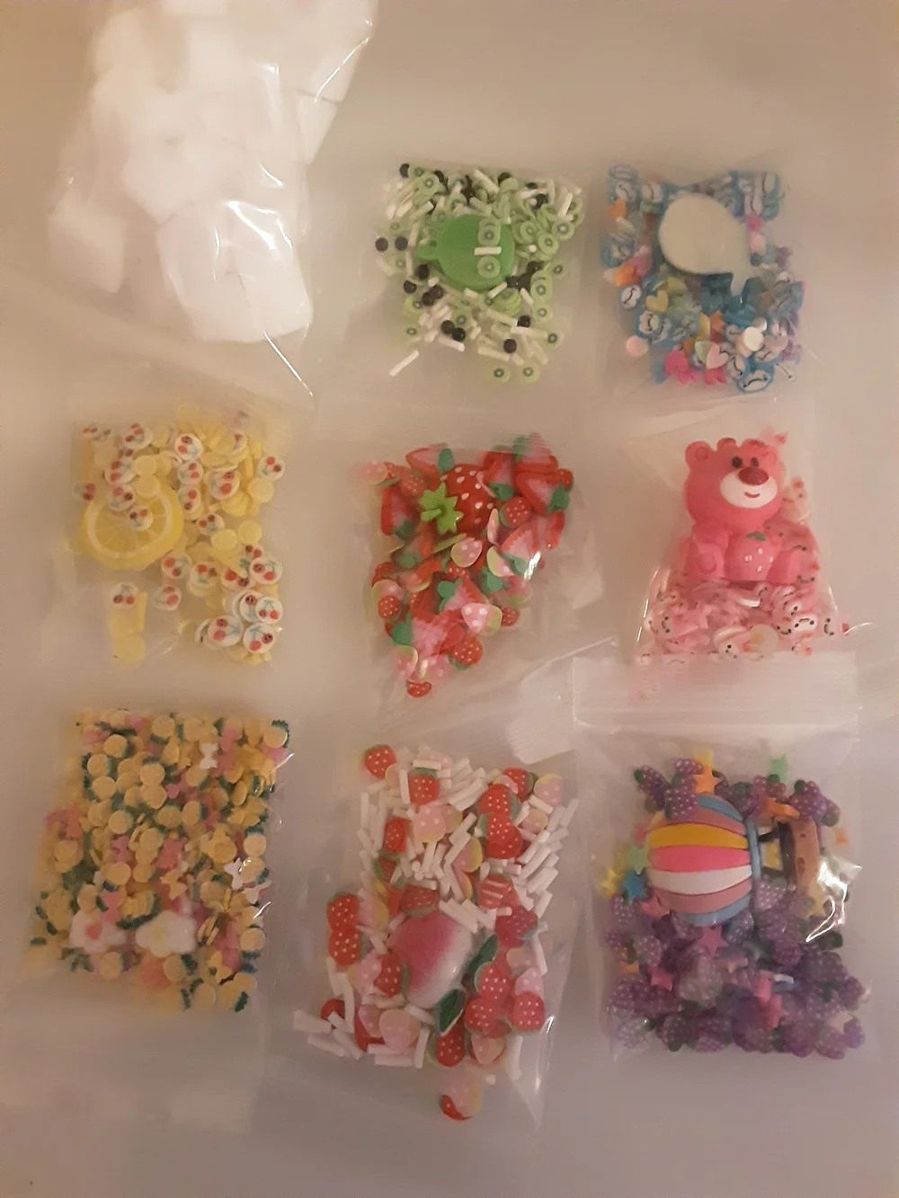 Kids Slime Kit Party Pack - Pink and Multicolor Tubs with Charms